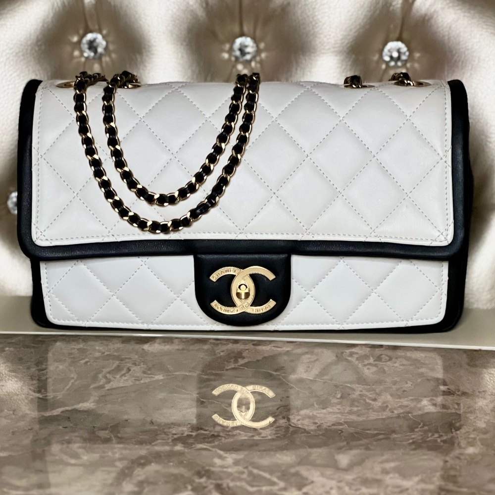 Chanel white flap (2014)
